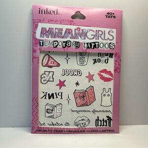 Mean Girls Temporary Tattoos set of 40+ NIP